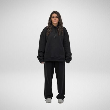 French Terry 48 Hoodie-Black - Image 4