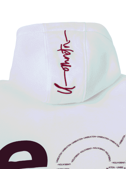 Heavy Fleece "Unbeaten" Hoodie - Image 3